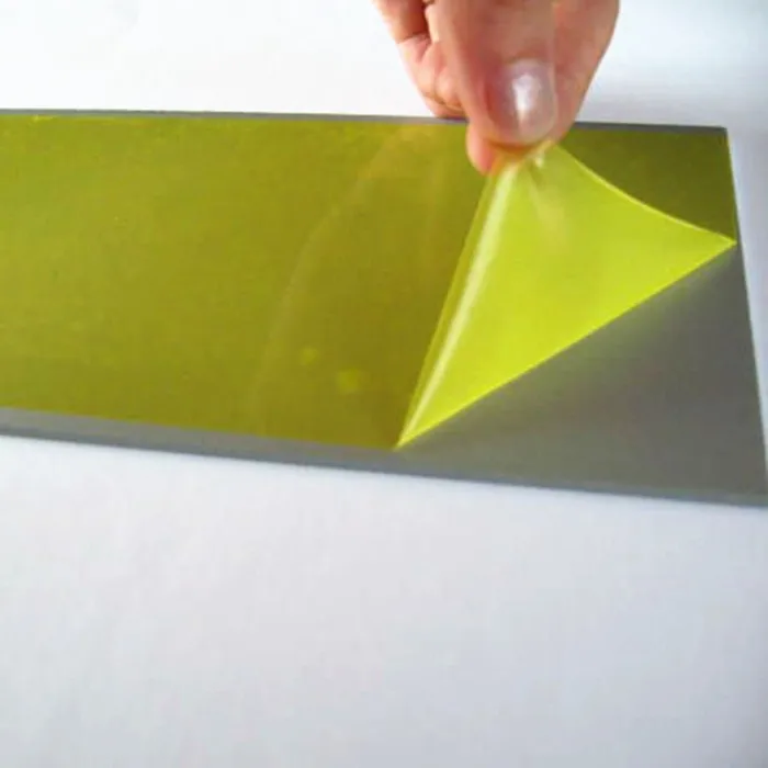 
PE Self Adhesive Covering Film with no residue glue on the surface 