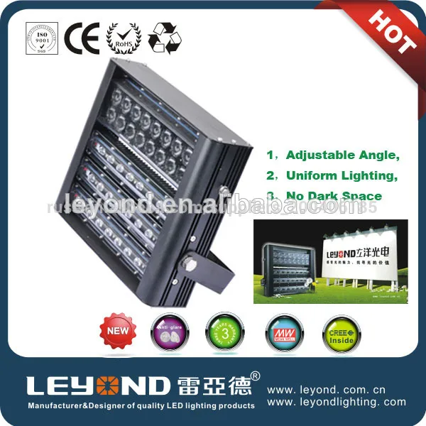 шэньчёэнь 75w равномерное освещение светодиодный рекламный щит света регулируемый угол освещения