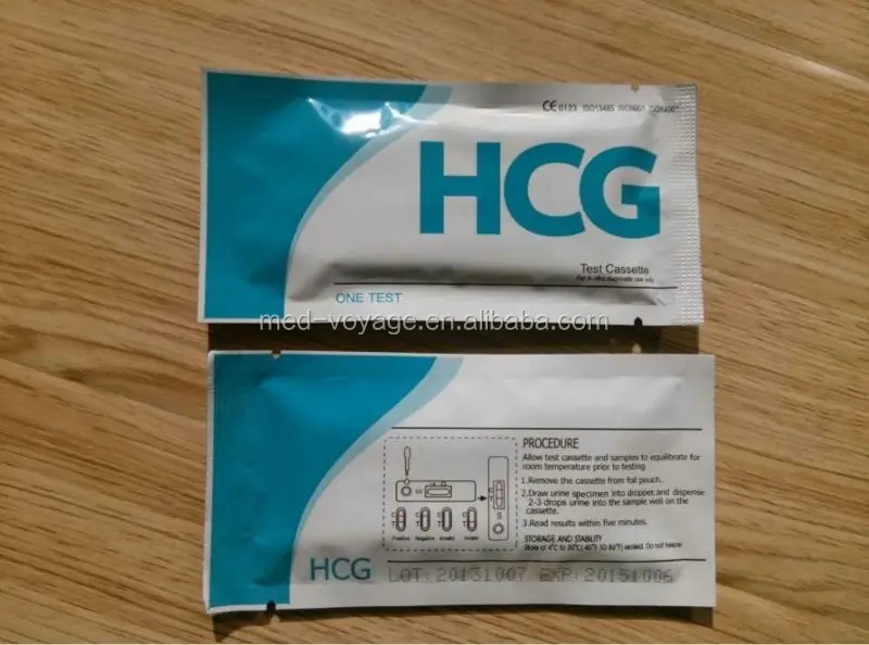 
One Step HCG Pregnancy Test Strip with Certification 