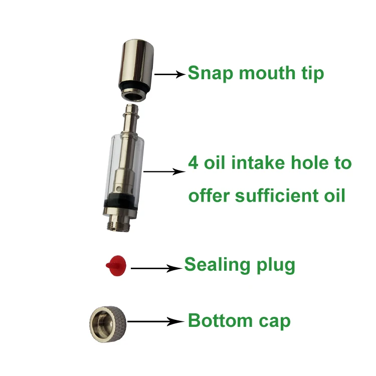 
2019 new cbd tank 0.5ml 1ml cbd cartridge ceramic cbd vape kit 