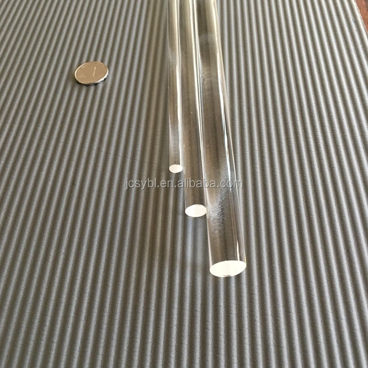 
Variety of Of High Quality Polished quartz glass rod Made By JC Company 