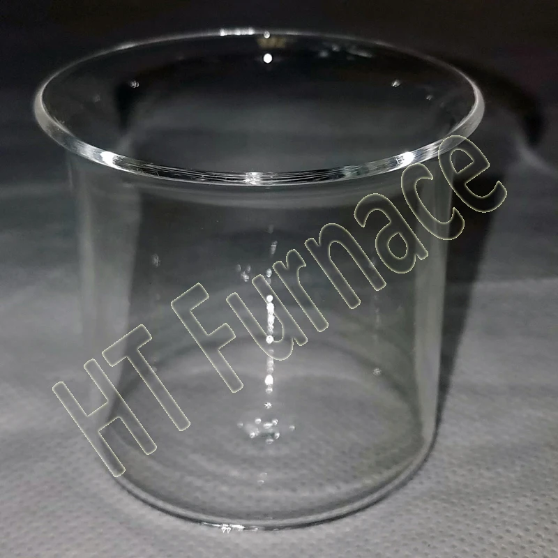 HT high purity  99.99% silica quartz beaker glass  bowl