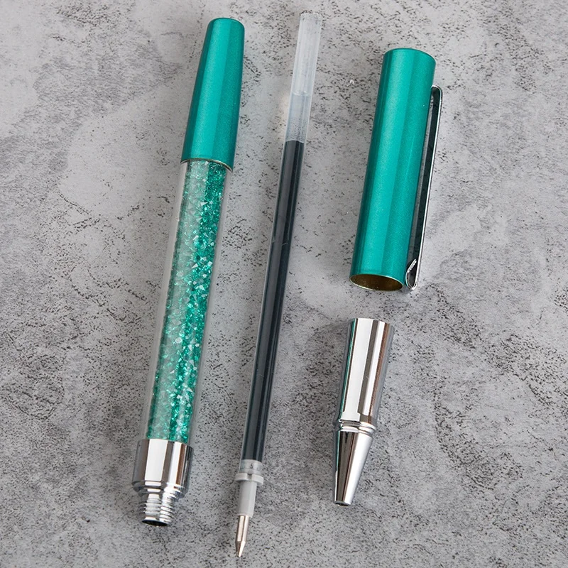 Блестящие ручки с выдвижными гелевыми чернилами премиум-класса