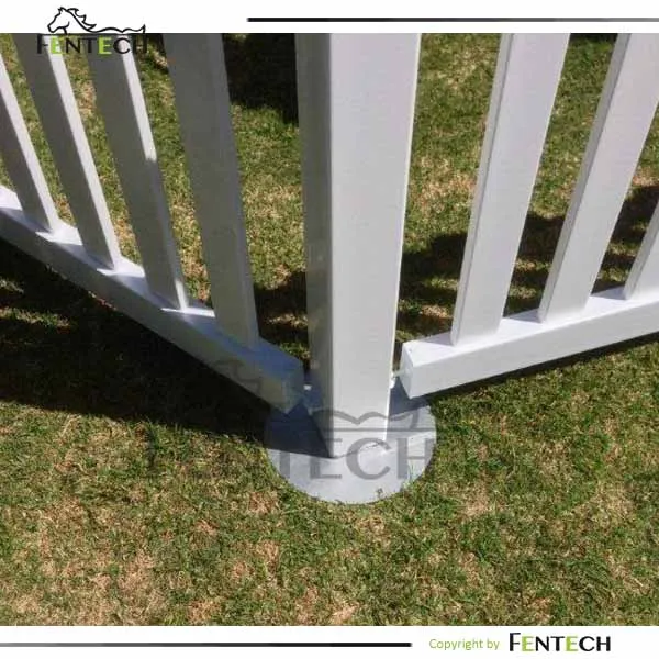 Fencing, Trellis & Gates Fentech for No Dig Fence Picket or Dog Ear Available Environment Virgin PVC Plastic Not Coated 22x76mm