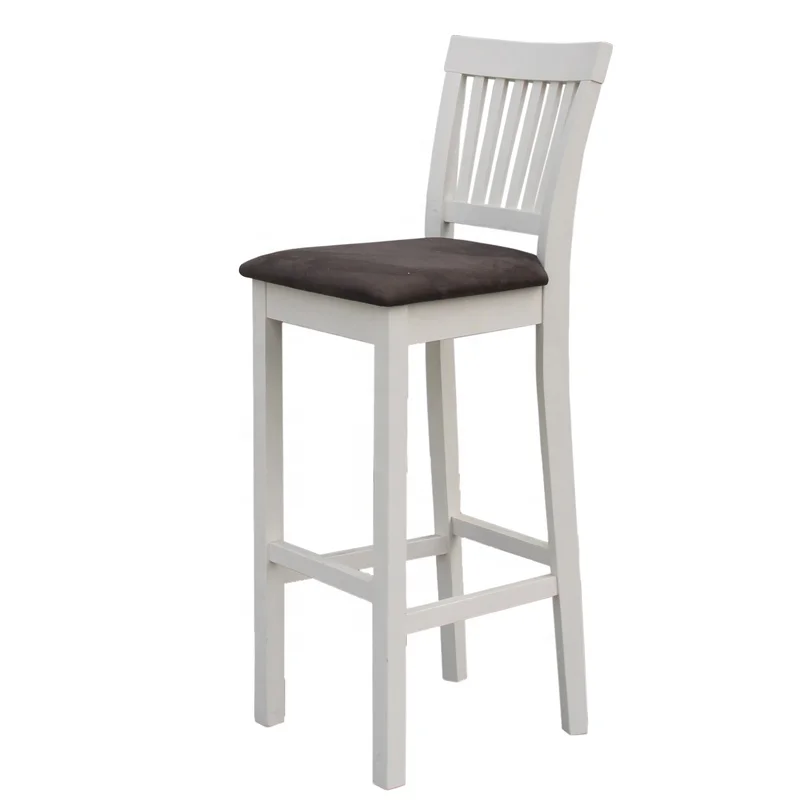 factory custom solid wood bar chair with cheap price