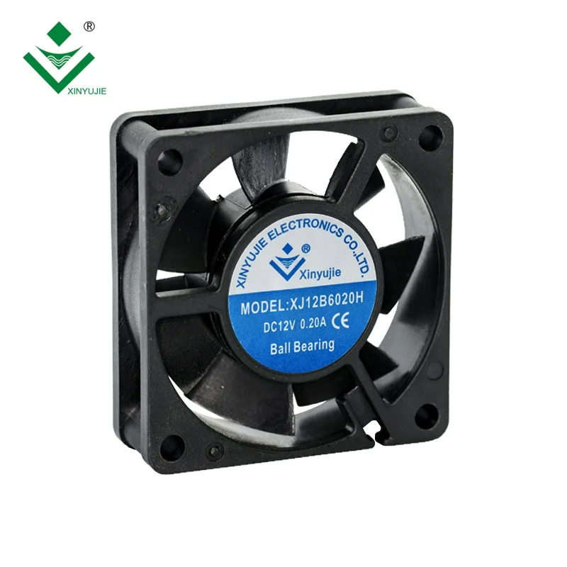 60mm CPU Cooler Fan silent 60x60x20mm cooler master case fan 5V USB 2Pin DC FAN