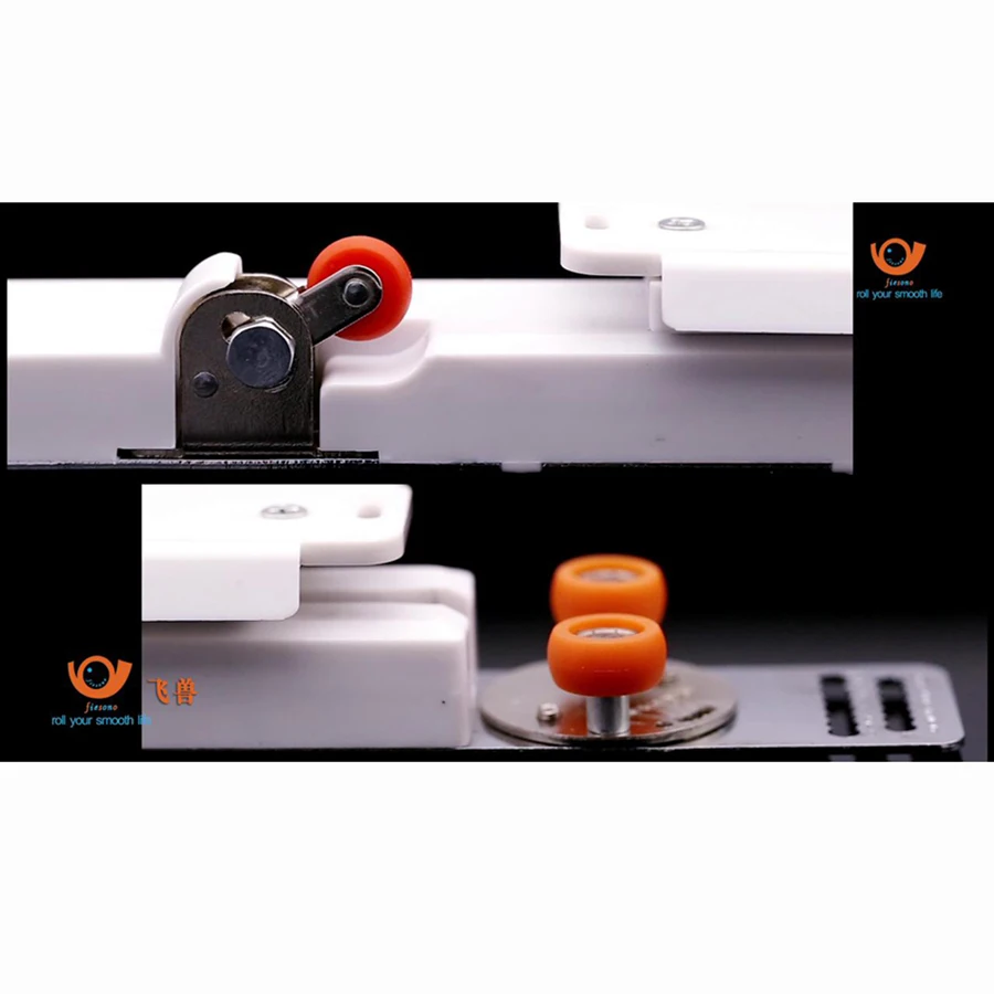 Лидер продаж алюминиевая легкая раздвижная дверь Верхний роликовый демпфер с замкнутым механизмом sof