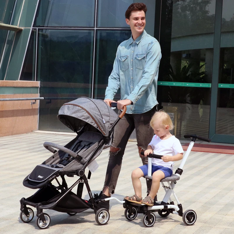 Factory Direct Sale Convertible Rider travel european baby stroller lightweight walker