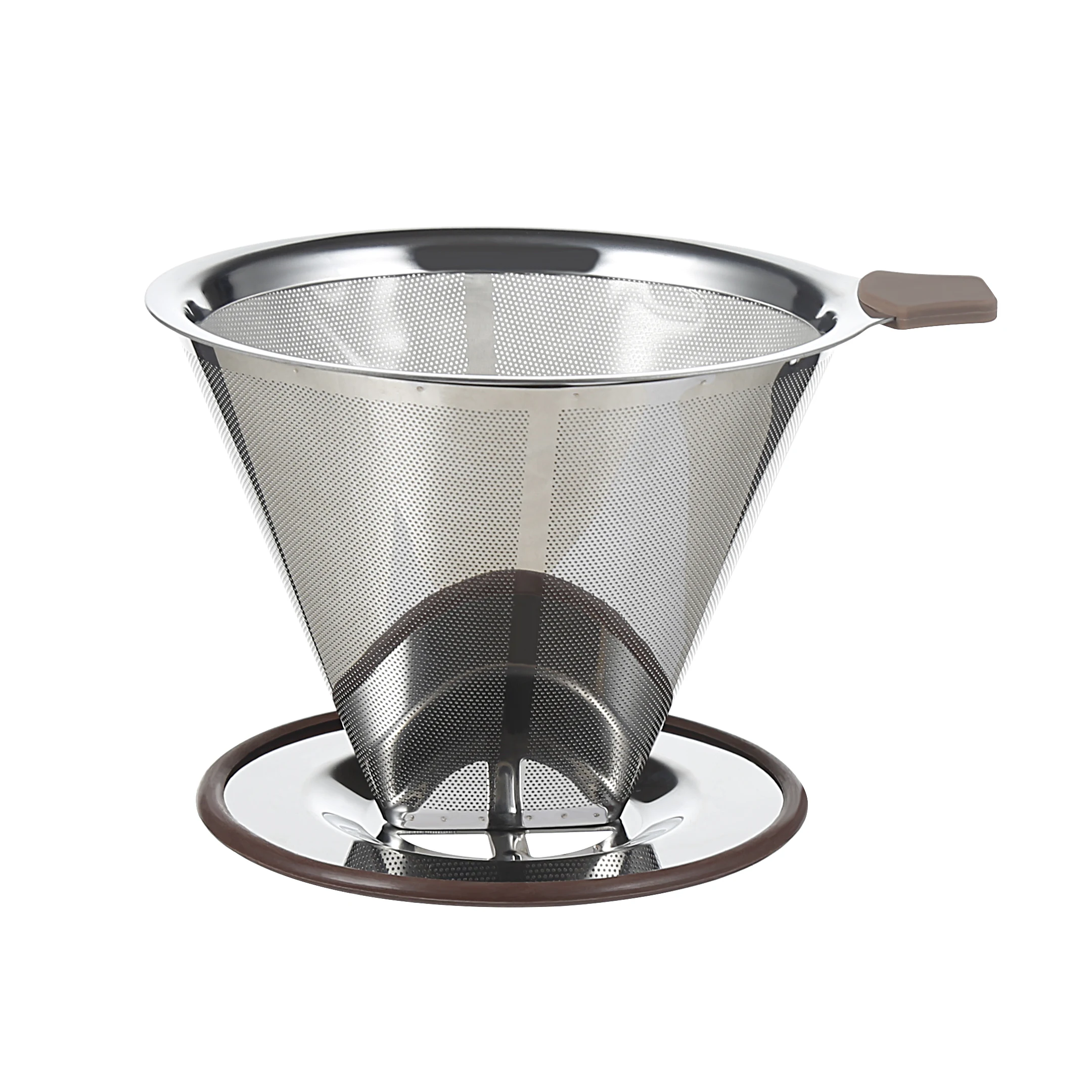 free sample permanent reusable coffee dripper kalita filter with cup stand