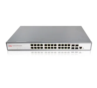 Промышленный POE коммутатор 24 портов IEEE 802.3af