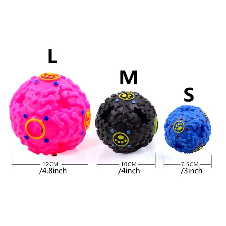 Amazon Best Seller Plastic Toy Snack Treat Pet Dog Food Ball