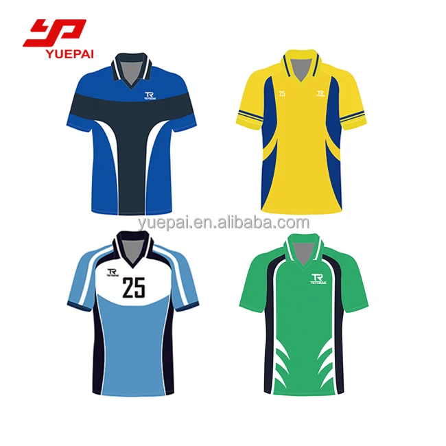 Custom men cricket team jerseys, sublimation cricket wear
