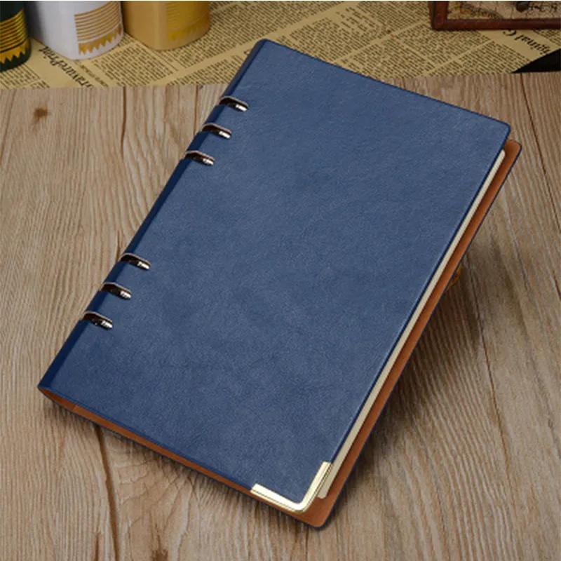 Leather case bound diary and notebook printing