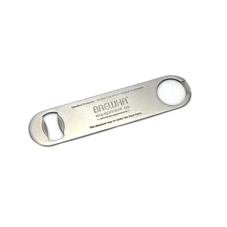 Custom Stainless Steel Blank Metal Magnetic Bar Beer Bottle Opener