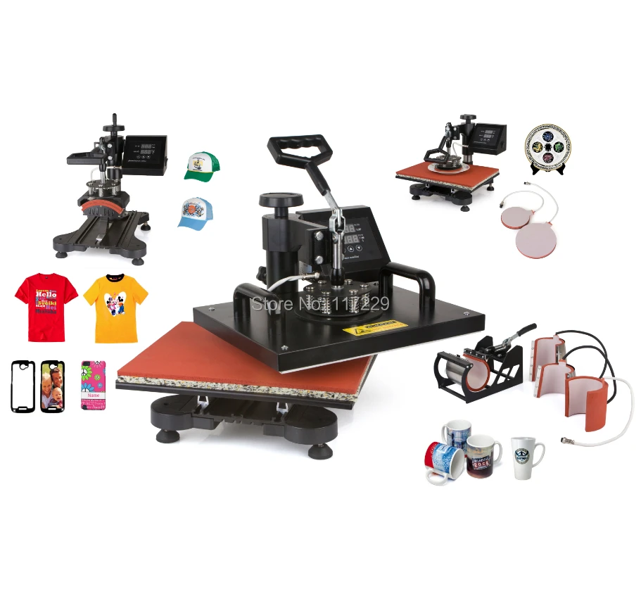 Advanced-New-Design-6-IN-1-Sublimation-Machine-Digital