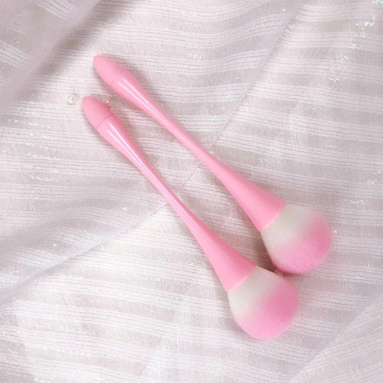 Factory Direct Pink Small Slim Waist Makeup Powder Brush Cosmetic Beauty Tools