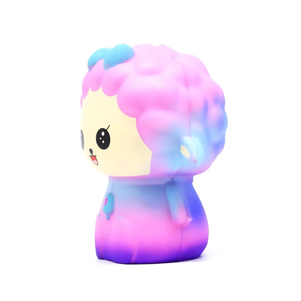 Customized Kawaii Cute Sheep Very Slow Rising PU Squishy Animals Toys