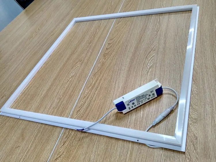 Led Square 600x600 42w Lifud Driver Led Panel Light Slim Lighting and Circuitry Design Home Office Modern Aluminum 120 Degree 80