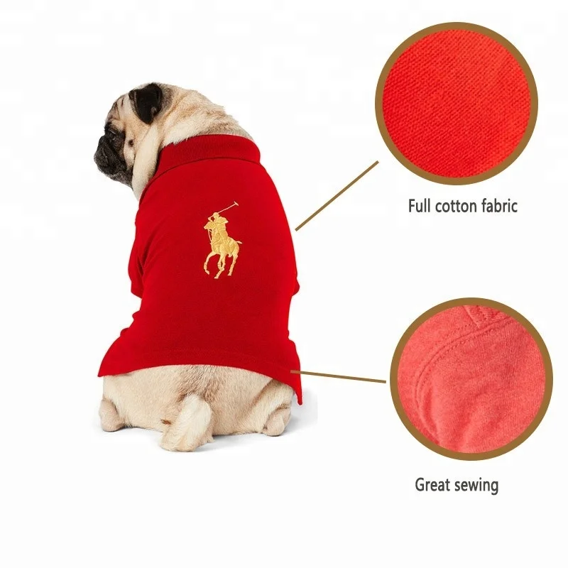 gym cotton fishing dress superman dog clothes summer t shirt