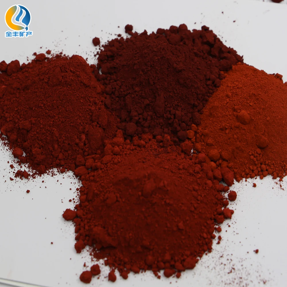 iron oxide types 110 130 red oxide powder wooden pallet