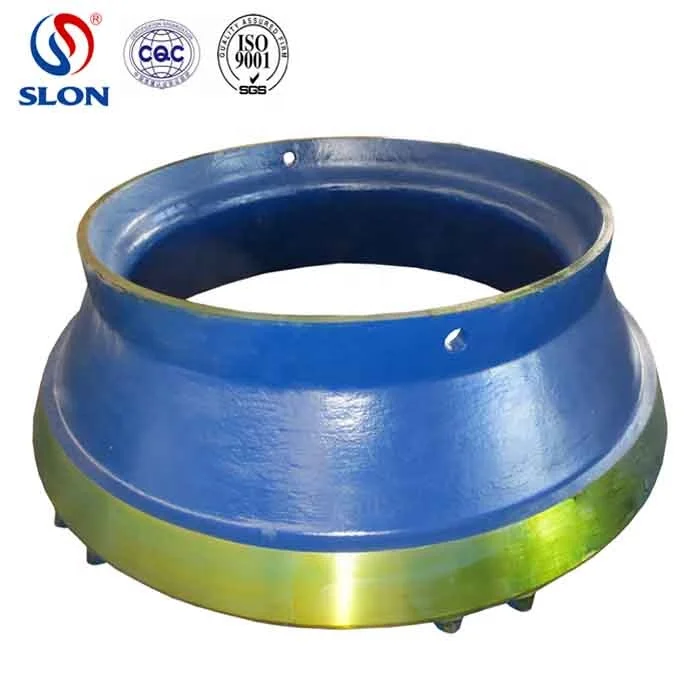 Premium quality Mn18Cr2 CH660 CH870 CH880 cone crusher spare parts bowl liner  mantle and concave