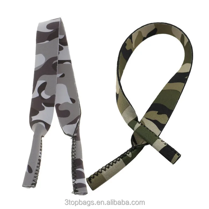 Trendy Neoprene Eyeglasses Neck Strap Lanyard Neck Cord Sunglasses Camouflage Glasses Strap Attachment