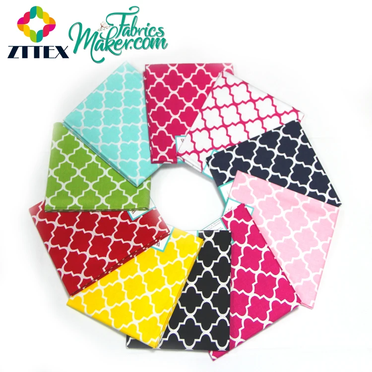 
Chinese Wholesaler Smooth cotton fabric cut pieces 
