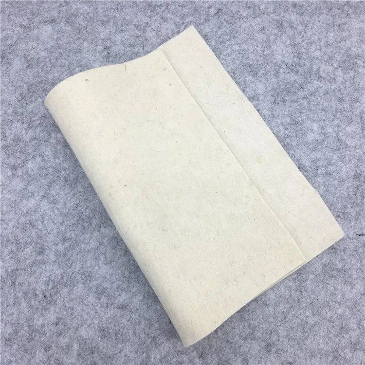 Big factory wholesale industrial oil absorbent 100% german 10mm thick 100% wool felt fabric with cheap price
