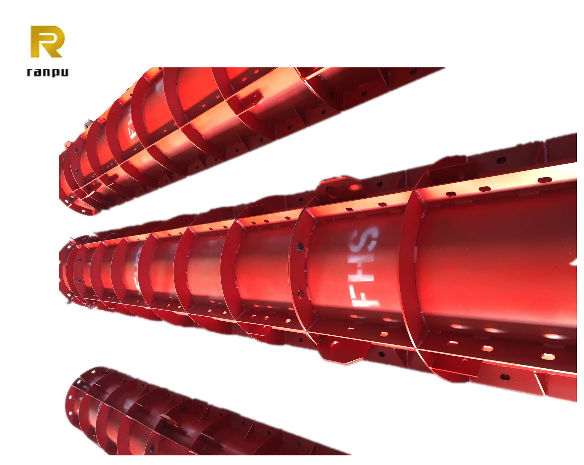 CS6.26 Concrete column  formwork for building wall pure steel or steel plywood template building construction