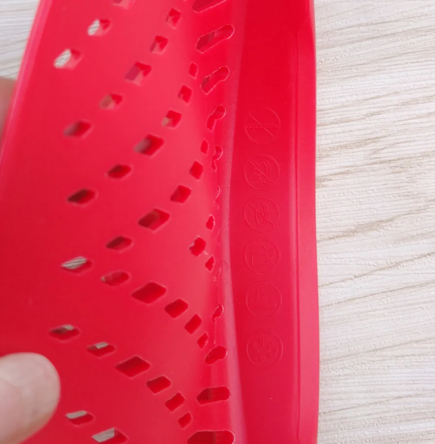 Kitchen Silicone Basket Strainer Draining Basket Kitchen Snap Strainer Clip on Silicone Colander Pot Strainer