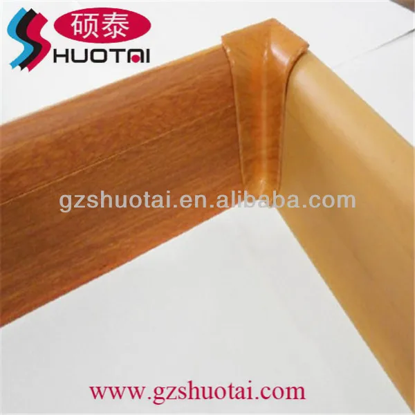 soft rubber skirting board, pvc skirting board