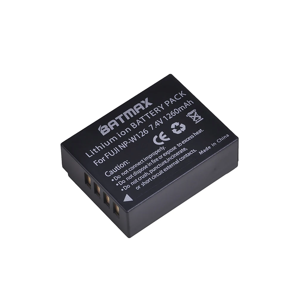 
NP-W126 NP W126 NPW126 Replacement Battery for Fujifilm FinePix HS30EXR HS33EXR HS50EXR X-A1 X-E1 X-E2 X-M1 X-Pro 1 camera 