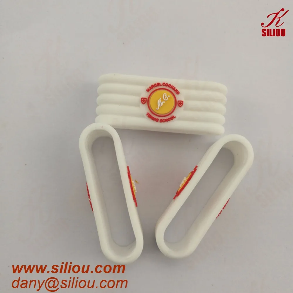 Eco friendly silicone customized tennis racket band and silicone tennis overgrip for tennis sport