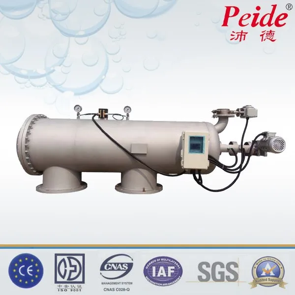Electric Suction Self Cleaning Filter for Water Purification