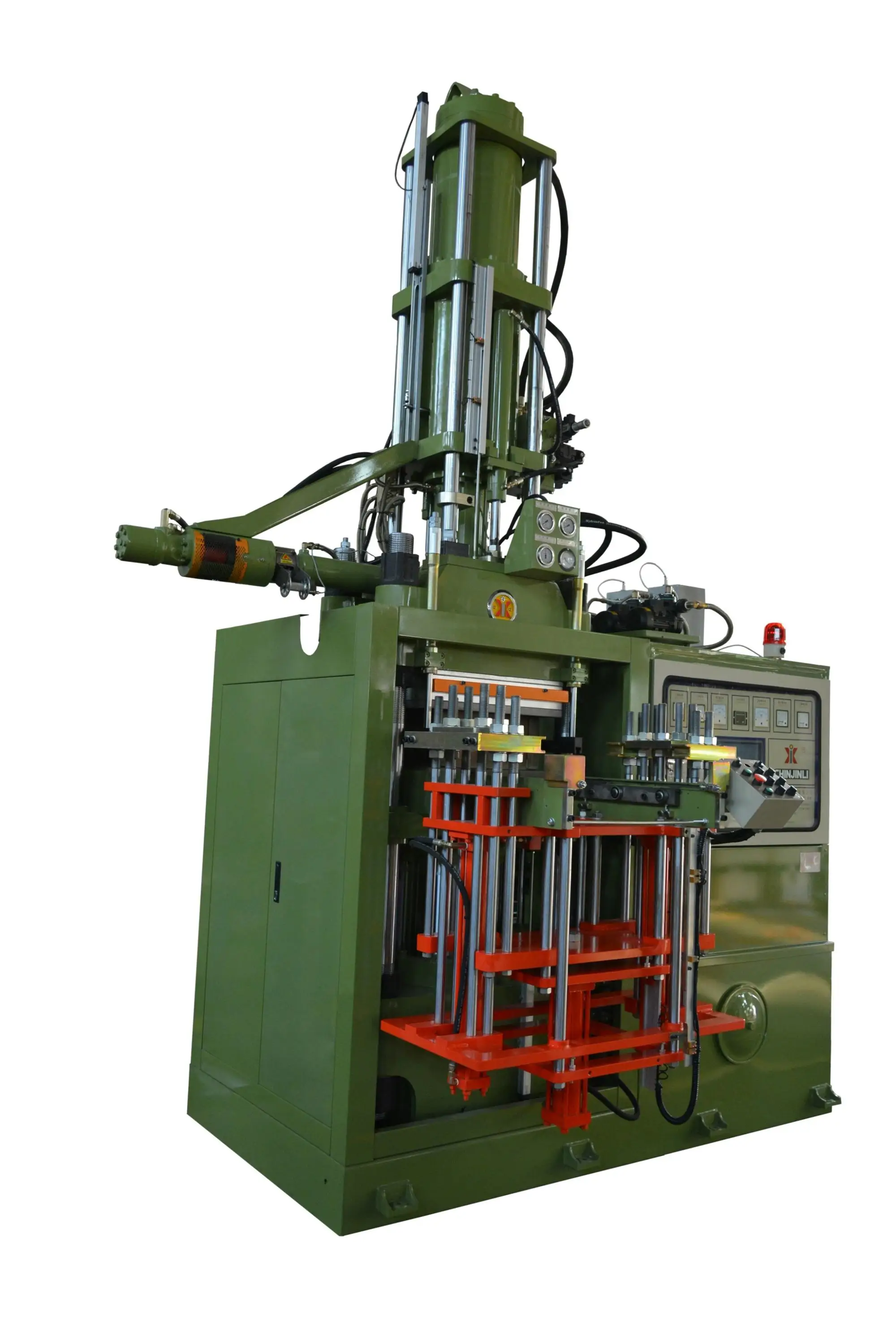Large Scale Polyurethane Elastomer Pressurized Plastic Injection Molding Machine