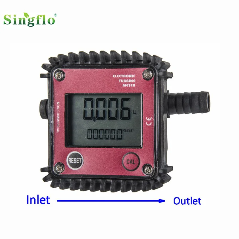 Singflo mini digital electronic water flow meter