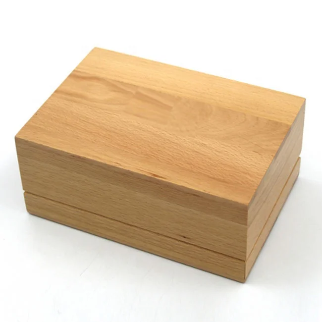 Luxury Solid Christmas Gift Packing Box Beech Wooden Essential Oil Box 15 Pack Bottles Carrier