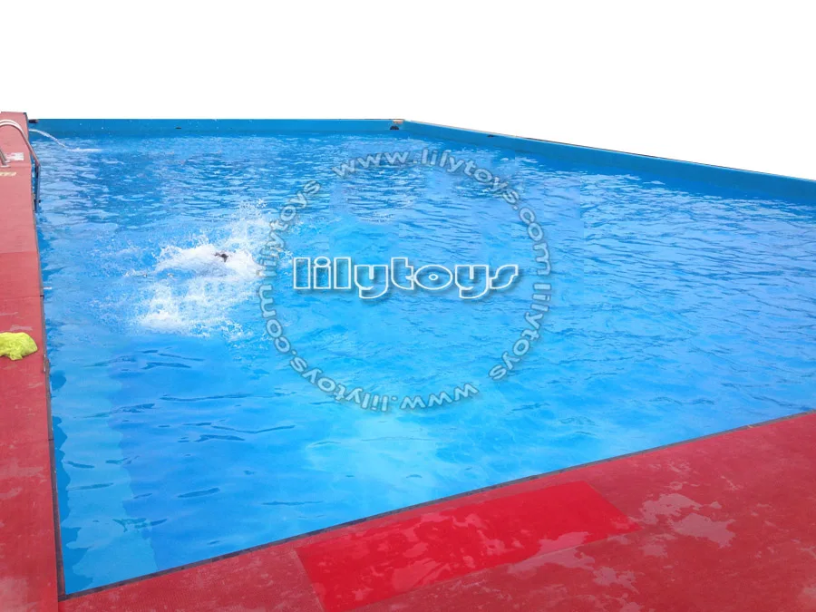 Moveable Mobile Metal Frame Swimming Pool Manufacturer Cheap Price