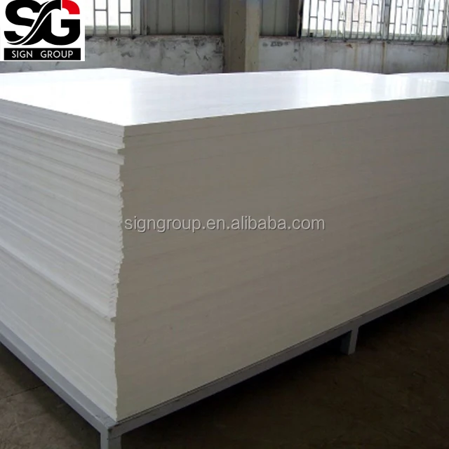 Guangzhou pvc foam sheets 3mm thick PVC free foam forex board