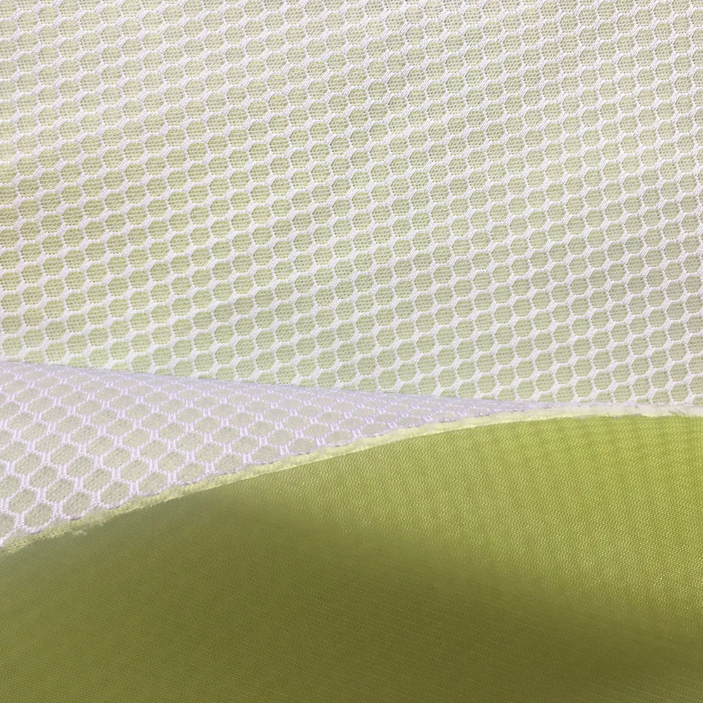 
CHINA SUPPLIER two tones sandwich mesh fabric,special sandwich mesh,3D spacer mesh fabric 