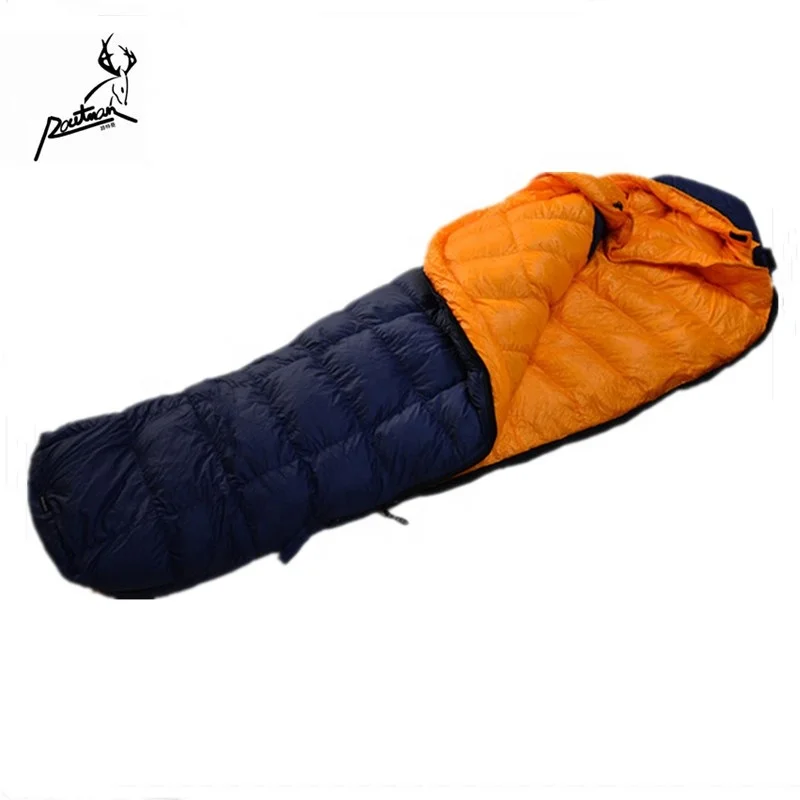Camping Waterproof Down Sleeping Bag For Extreme Cold Weather