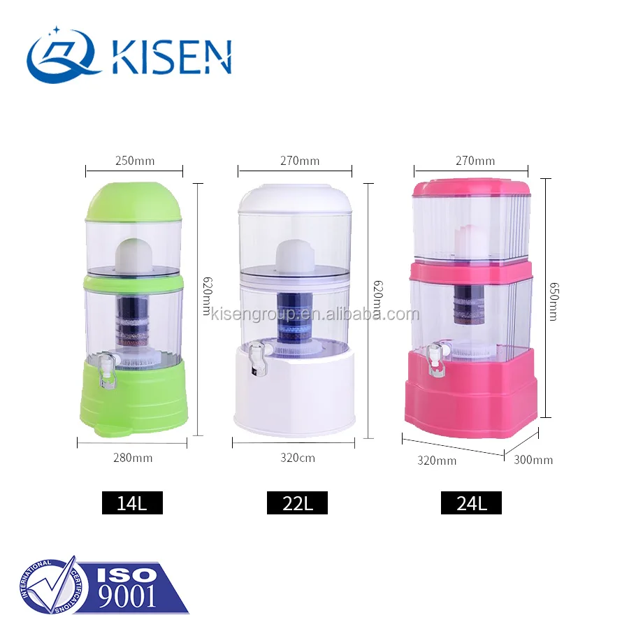 Drinking mineral alkaline water pot