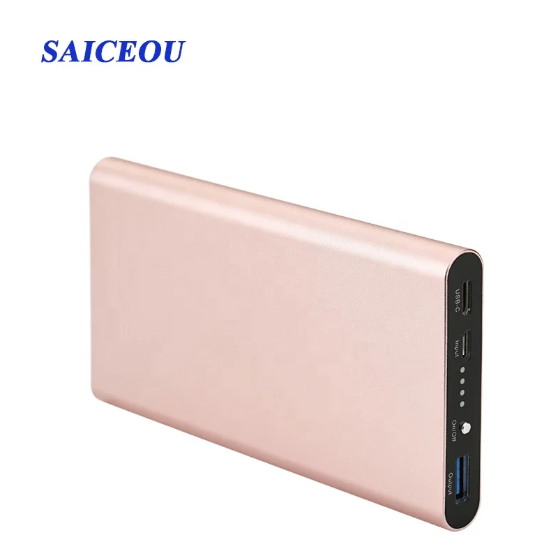 
Universal Type-C External 10000mah External Battery power bank fast 