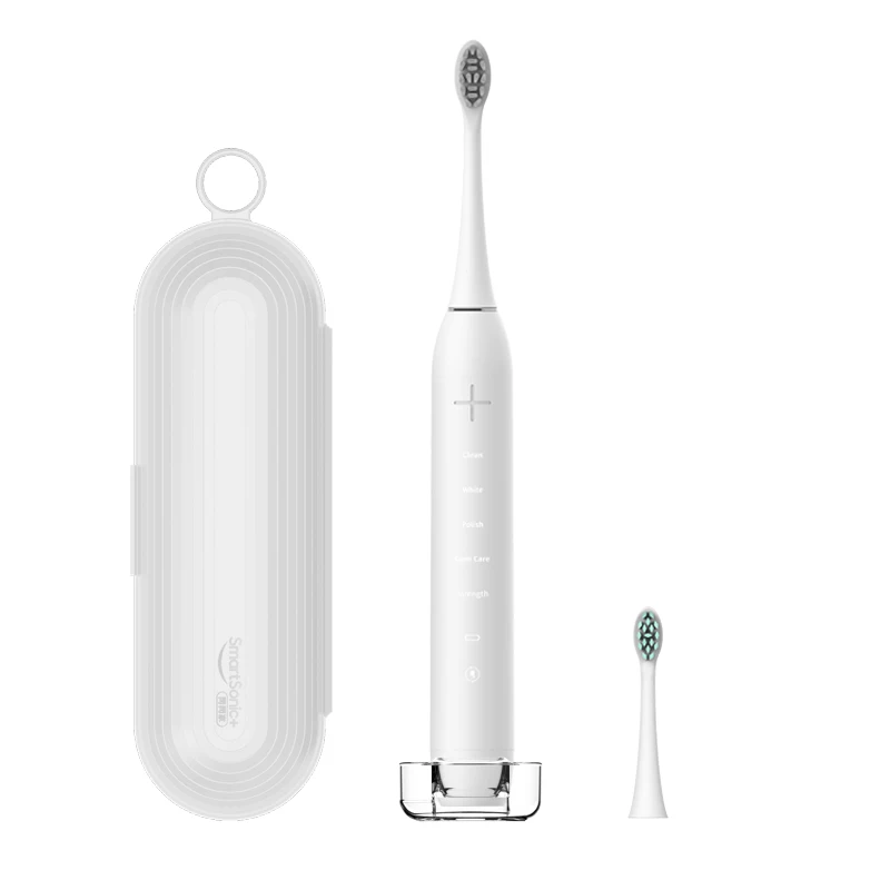 Food Grade Sonic Electric Toothbrush Inductive Charging 5 Modes IPX7 Waterproof Adult Travel