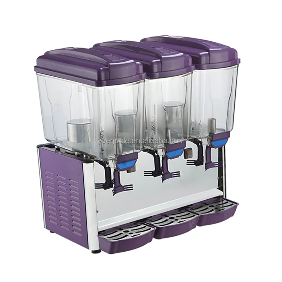 
1, 2, 3 bowls spraying or stirring type restaurant frozen juice dispensers 
