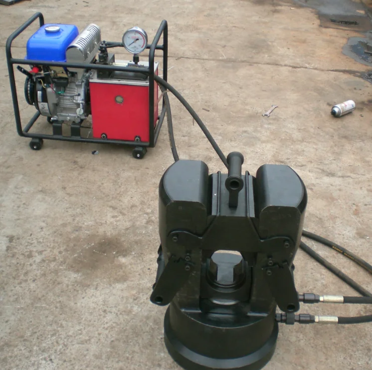 Motorized Hydraulic Compressor Hydraulic Crimping Tool with Gasoline Engine 100 tons 200 tons