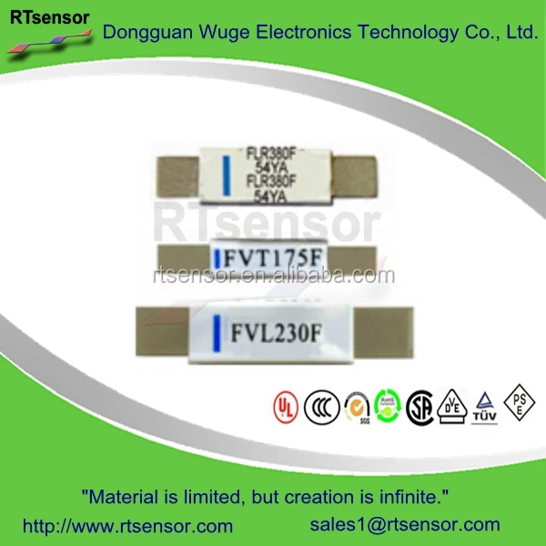 RoHS Compliant Lead Free Available Battery Resettable Fuse PPTC PTC Thermistor FSR175F 1.75A 15V 100A 1.5W