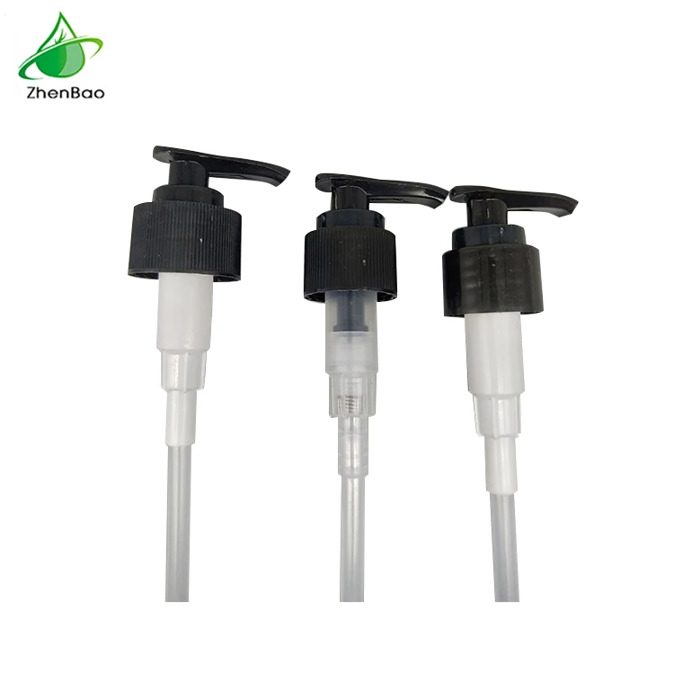ZhenBao черный прозрачный пластиковый распылитель 28 410 диспенсер для жидкой пены насос для лосьона