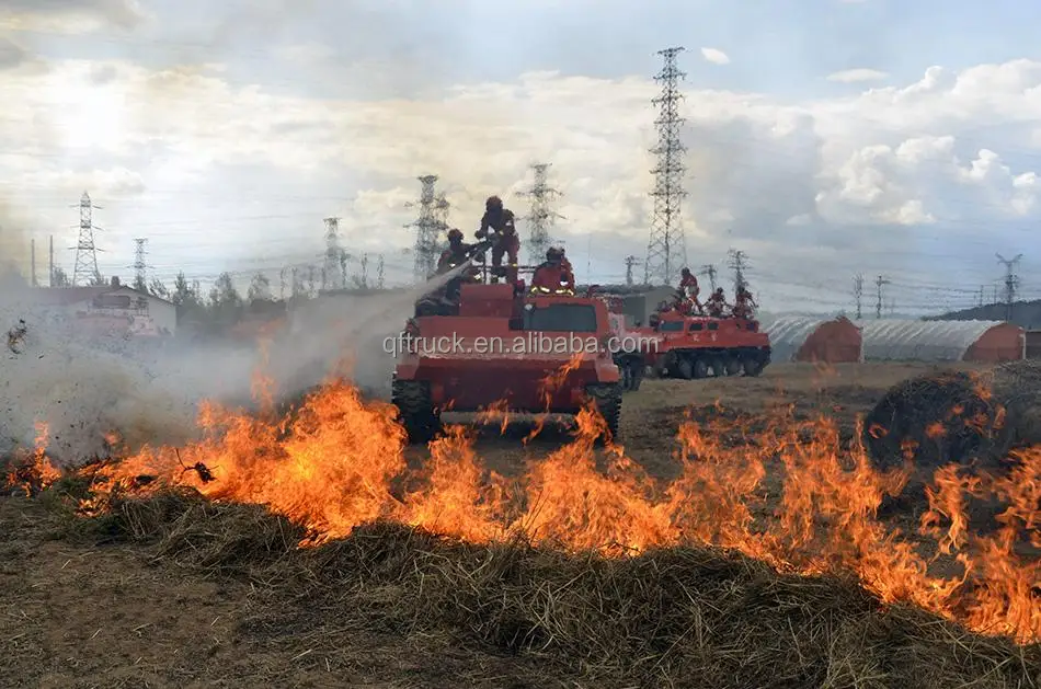 All-terrain forest fire fighting truck for sale