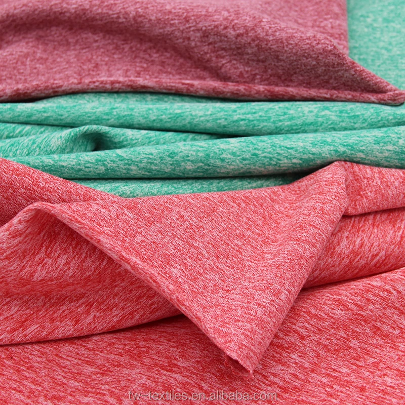 
Factory Wholesale Knit 61% Nylon 33% Polyester 6% Spandex Complex Yarn Melanged Outdoor Clothes Fabric 